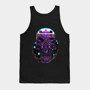 Holding the Crystal skull Tank Top